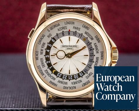 patek philippe 5130r-018|Patek Philippe World Time 5130R.